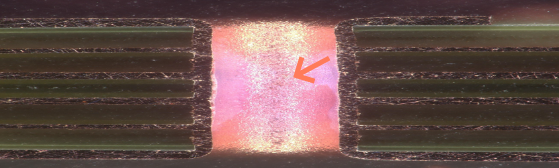 Stripping performance inside holes image